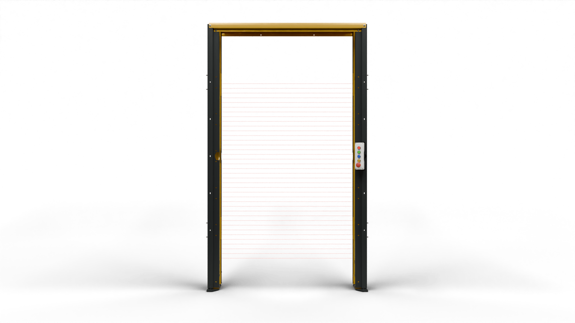 Huche à rideau de sécurité simple (1325 mm)